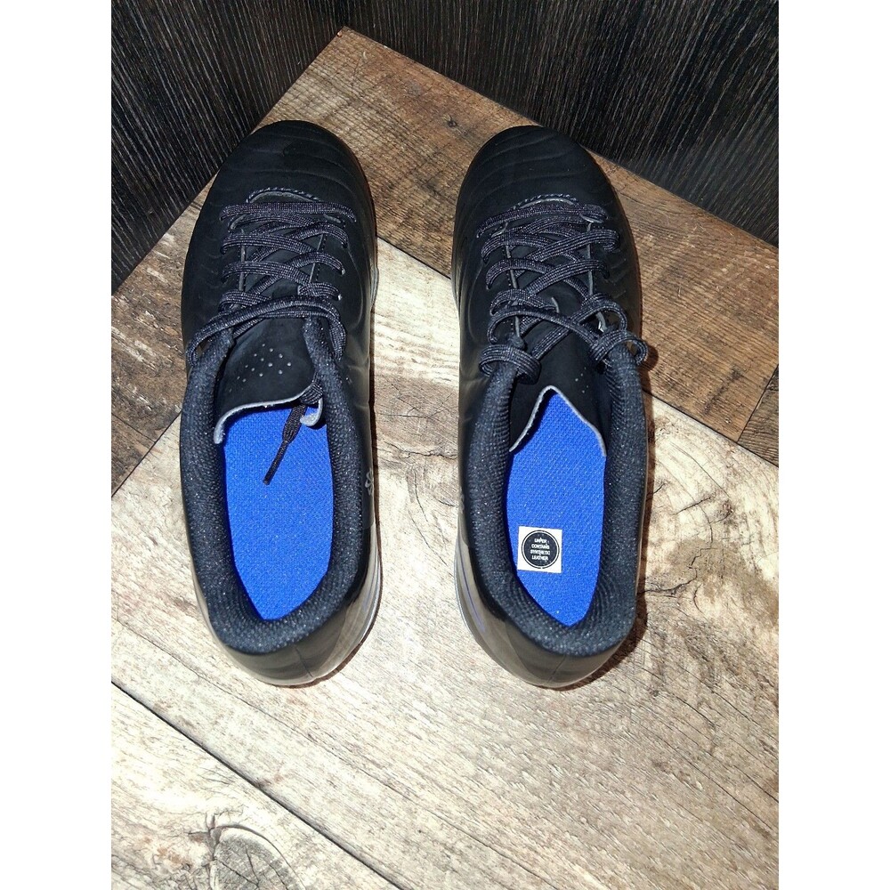 Kids Nike Jr Tempo Legend 10 Club Multi-Ground Soccer Cleats 5Y Blue/Black - Picture 6 of 8